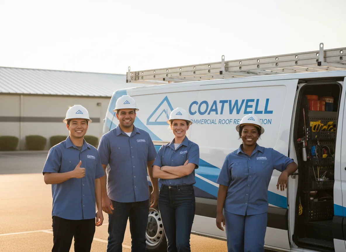 Commercial roof coating company in Powers, OR
